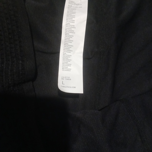 Fabletics Black Performance Shorts - Picture 5 of 5